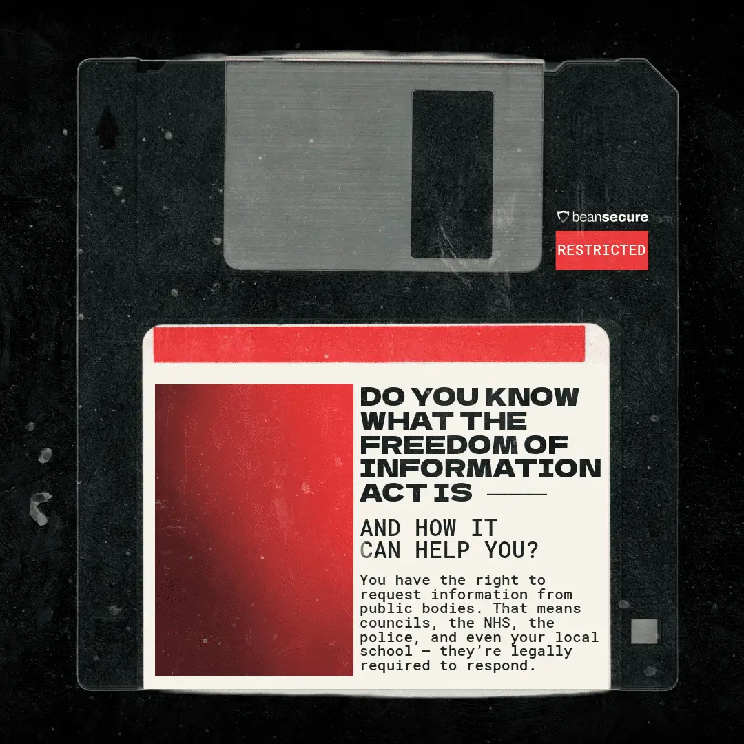 Freedom of Information Act guide illustration - helping UK individuals access public information