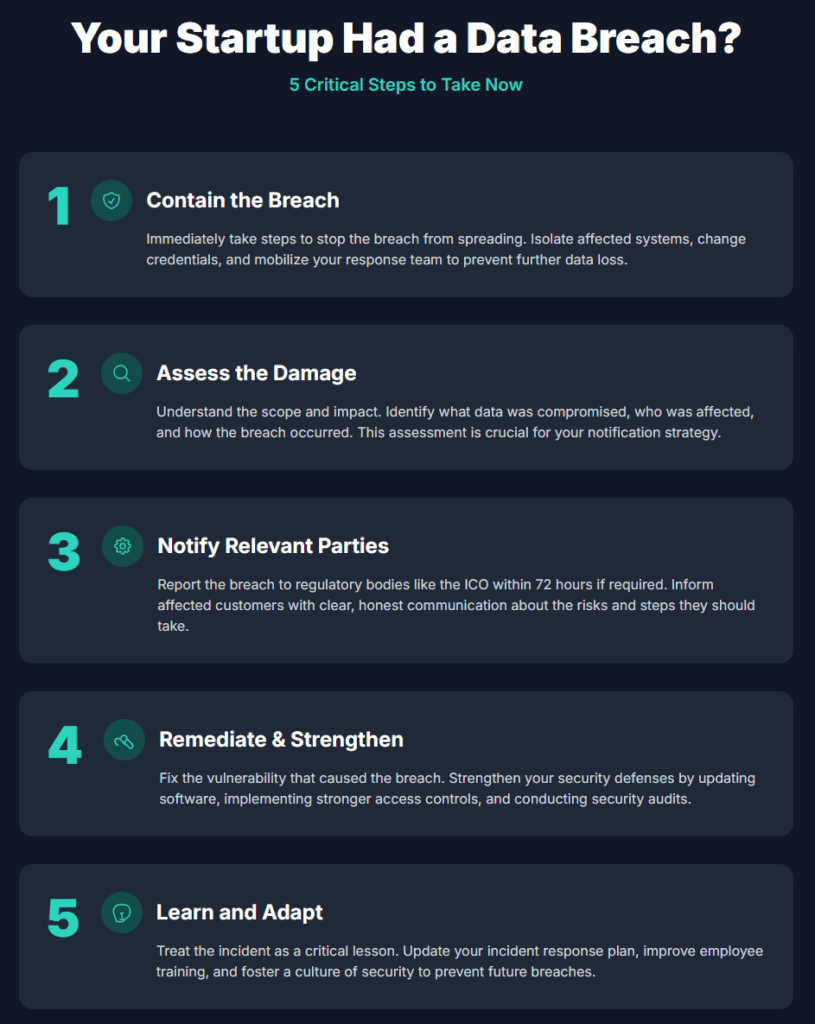 5 Critical Steps to Save Your Data Breach